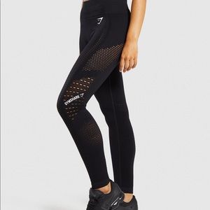 Gym shark high waisted flawless knit leggings